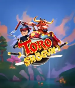 Enter the exciting world of the Toro Shogun game by ELK Studios, showcasing a daring samurai and a charismatic red bull joining forces on an adventure. This image depicts the combination of Japanese culture and whimsical fantasy, set against a peaceful forest backdrop. Perfect for players who love innovative themes, offering a unique gaming experience.